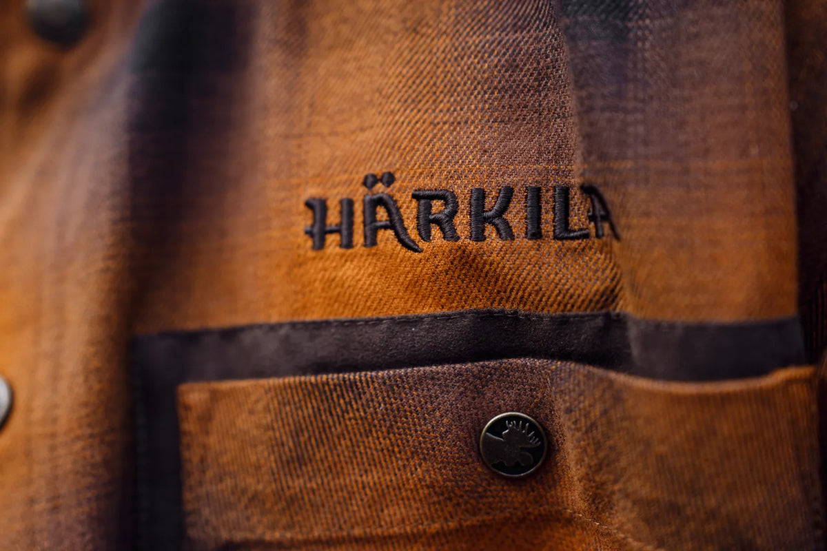 Folke L/S shirt - Maple check