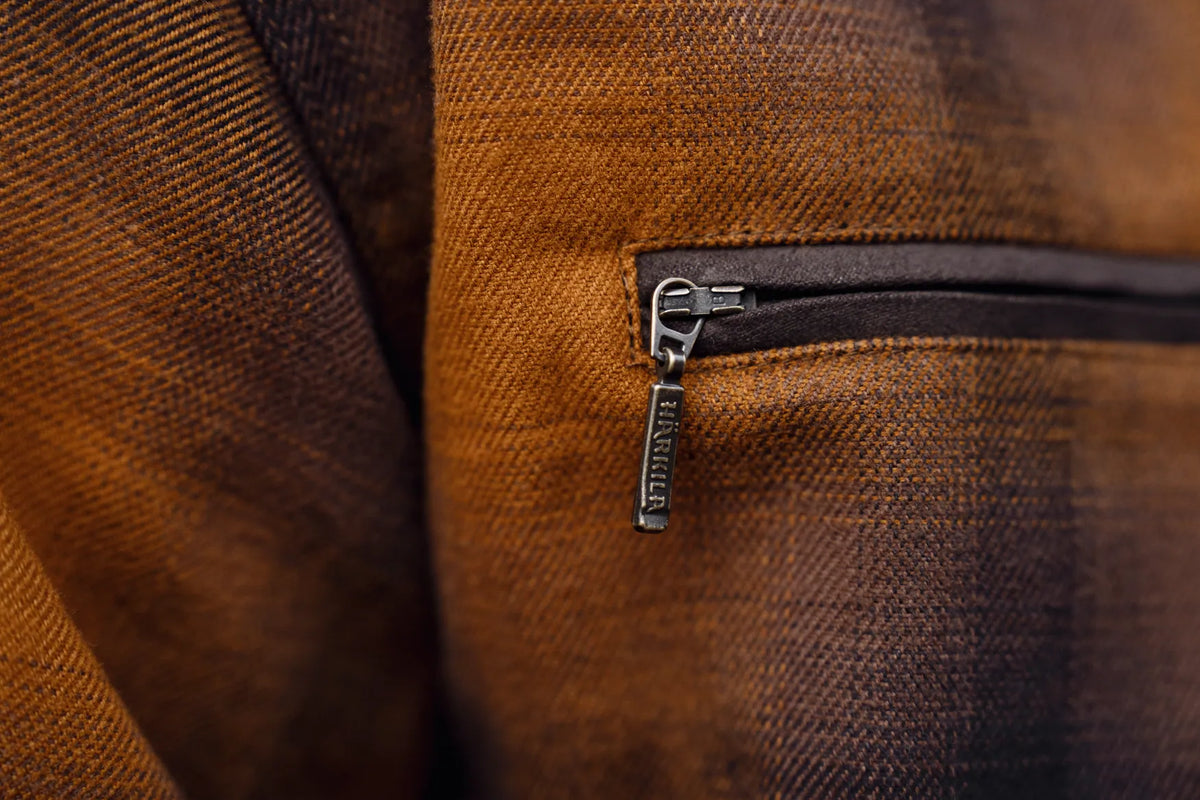 Folke L/S shirt - Maple check