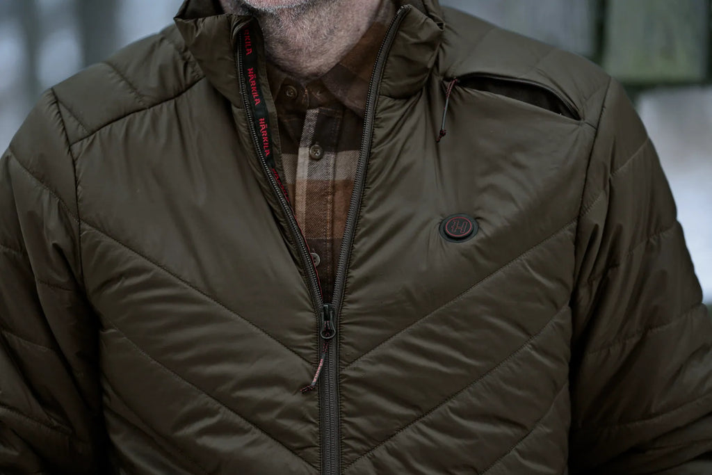 Härkila Heat Insulated jacket - Willow green/Shadow brown