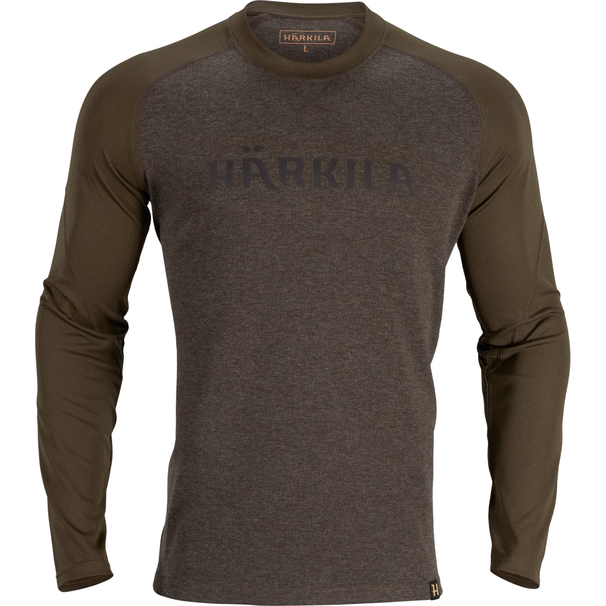 Metso L/S tshirt - Olive night/Willow green