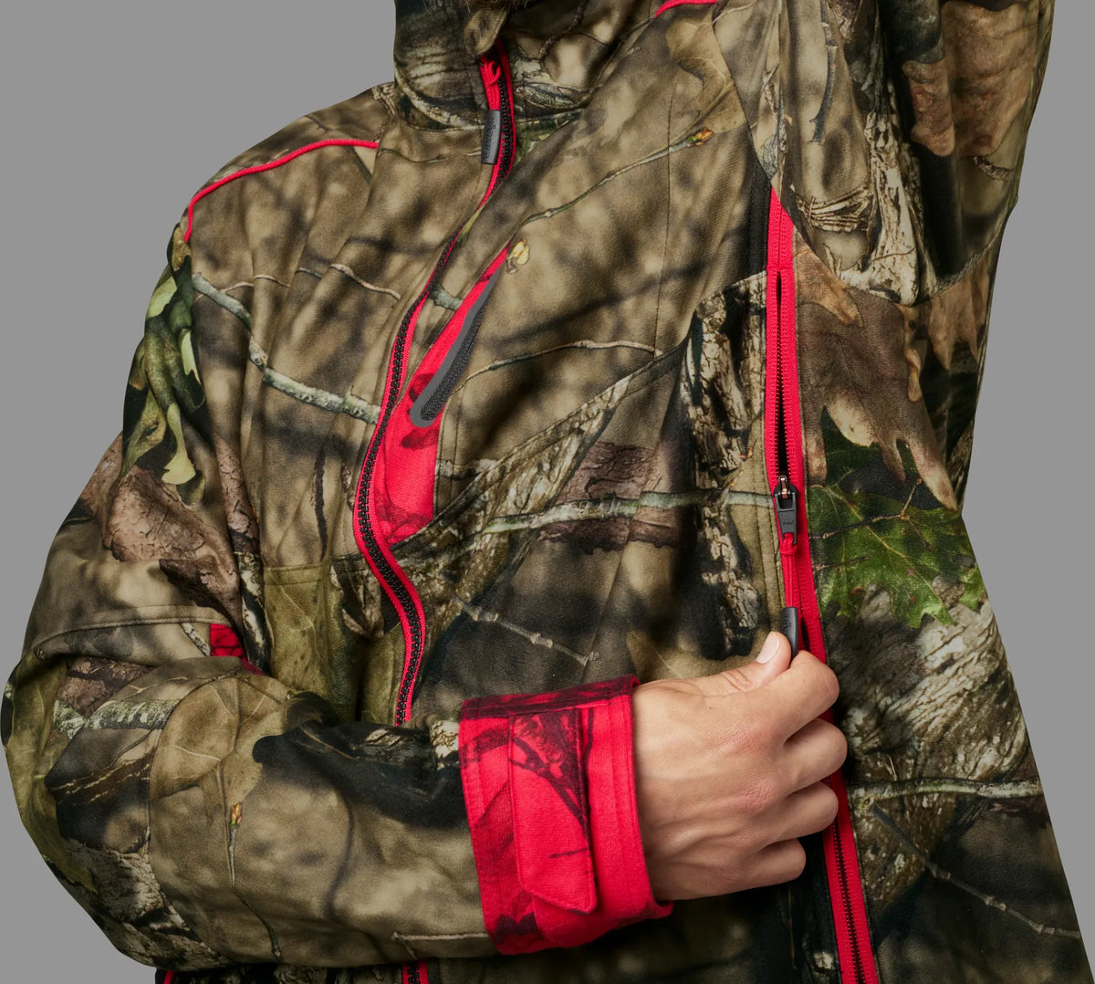 Moose Hunter 2.0 WSP jacket  - MossyOak®Break-Up Country®/MossyOak®Red