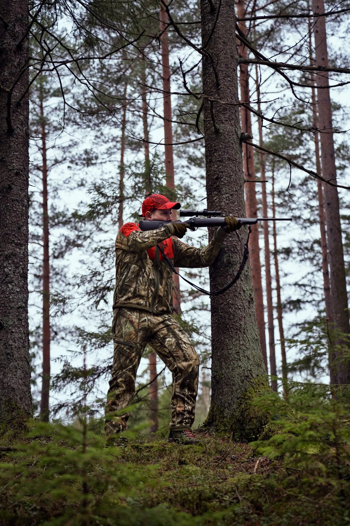 Kamko camo reversible WSP jacket - Hunting green/MossyOak®Break-up Country®