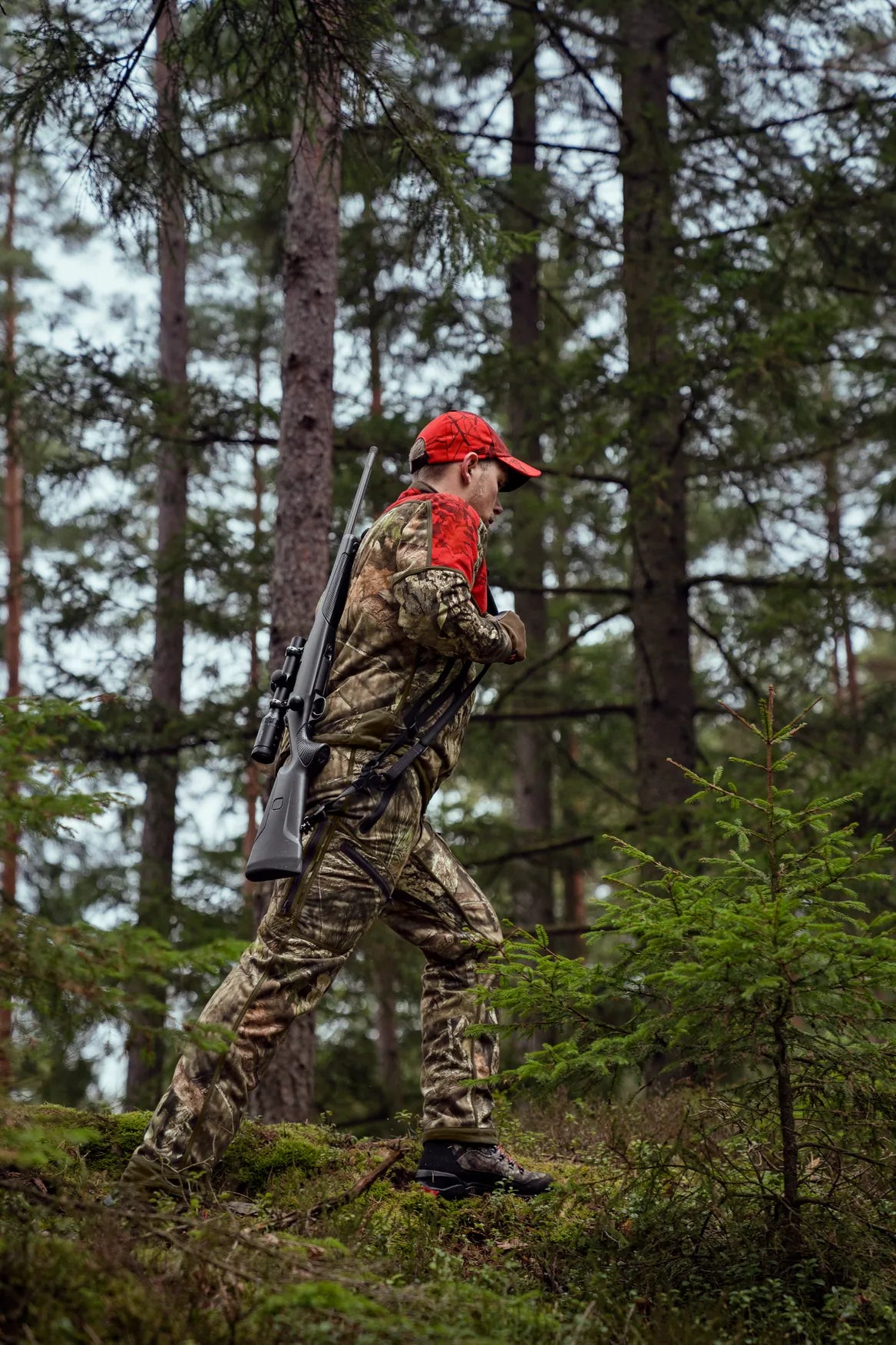 Kamko camo reversible WSP jacket - Hunting green/MossyOak®Break-up Country®