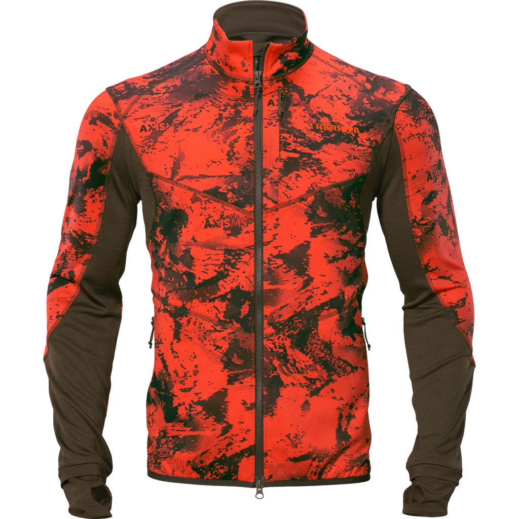Wildboar Pro camo fleece jacket  - AXIS MSP®Wildboar orange/Shadow brown