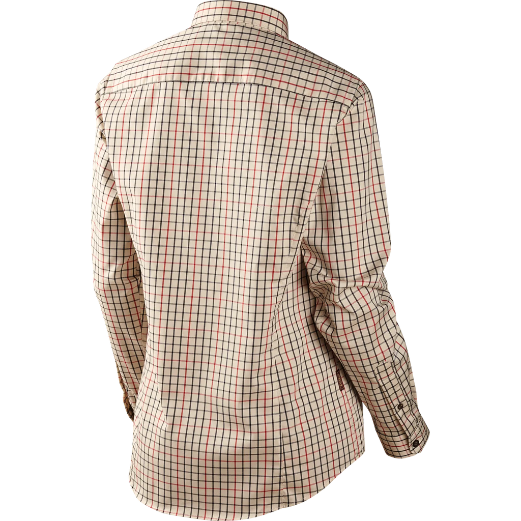 Lancaster Lady L/S shirt - Red check