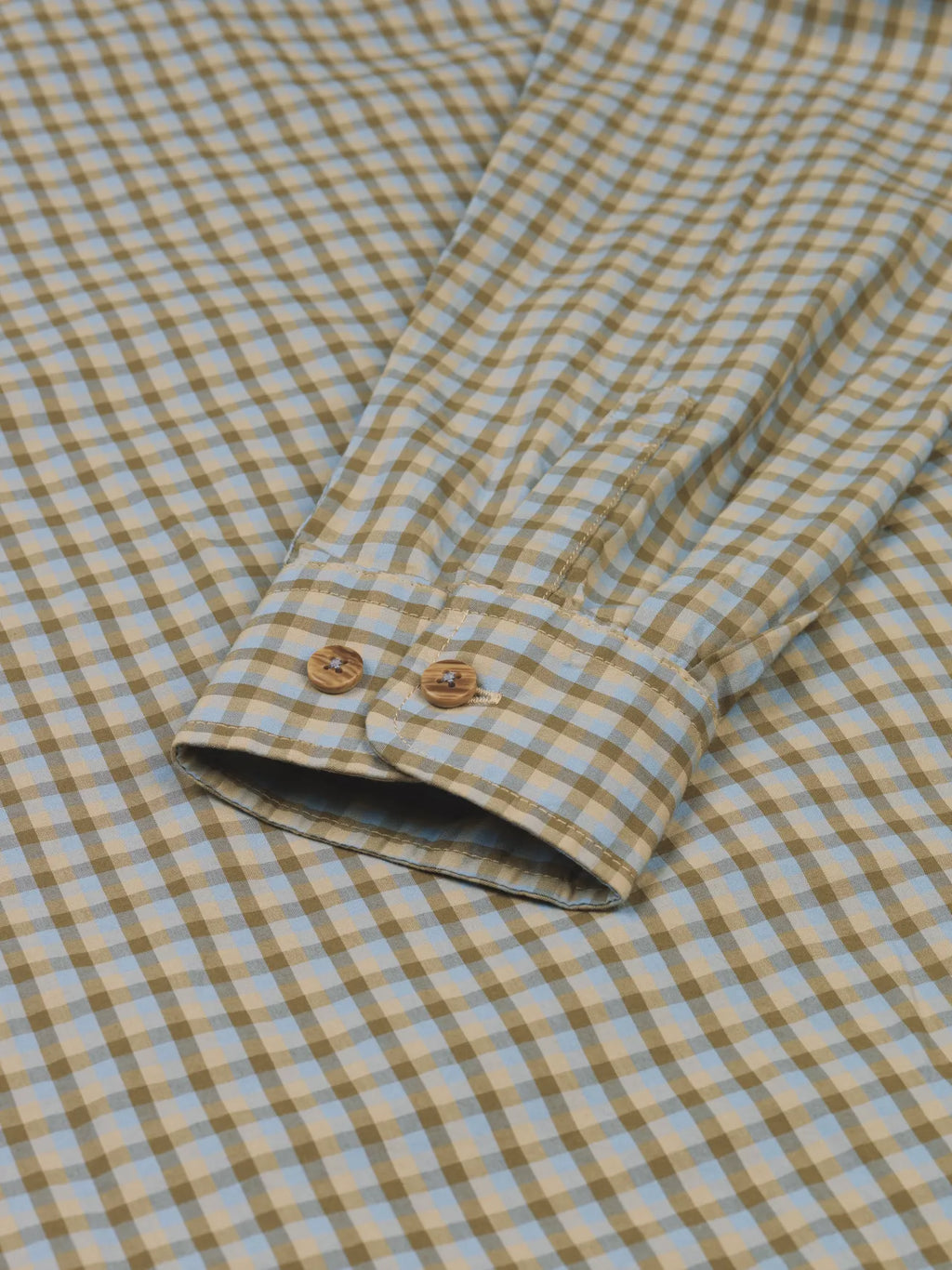 Selja Lady L/S check shirt - Heritage blue check