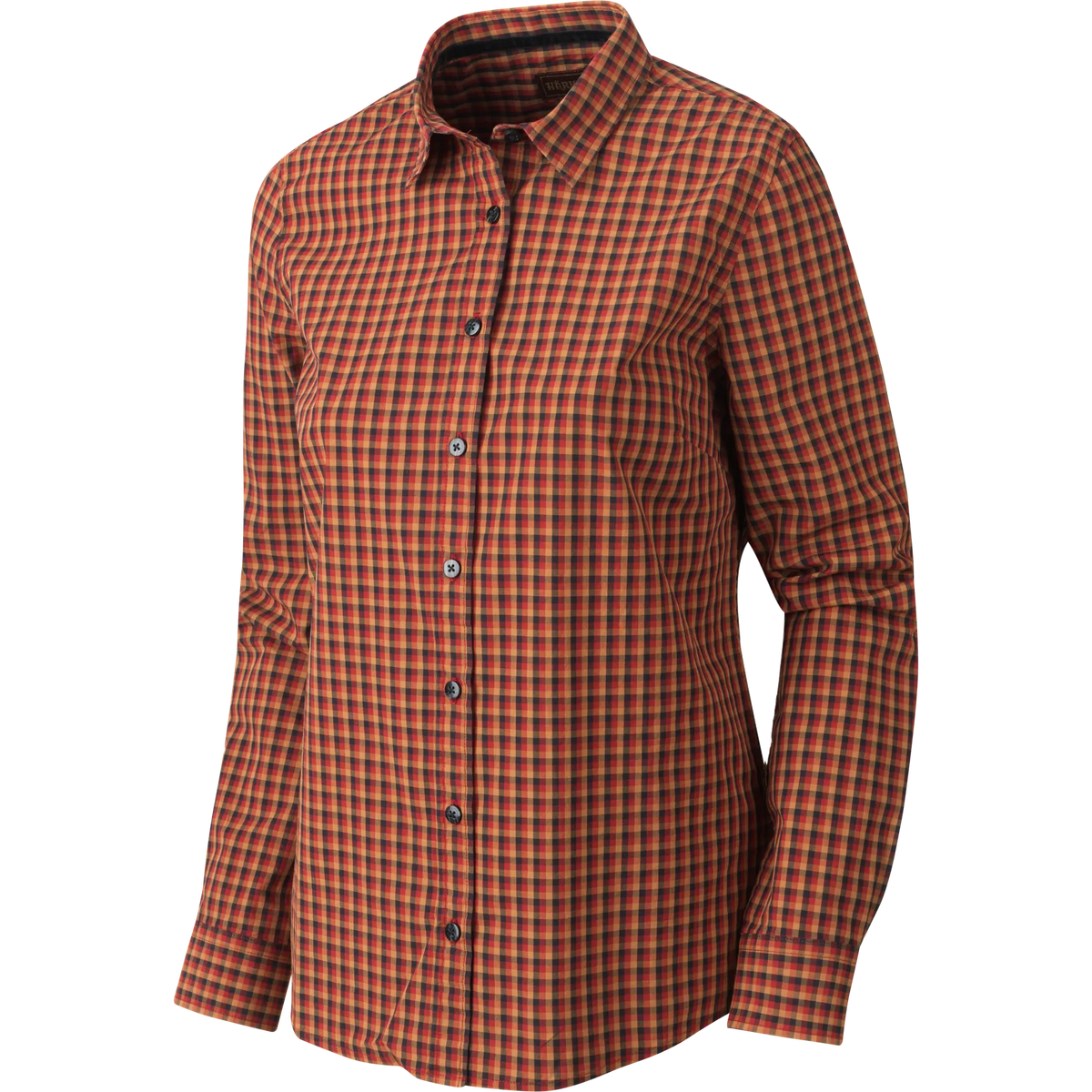 Selja Lady L/S check shirt - Red/Black check