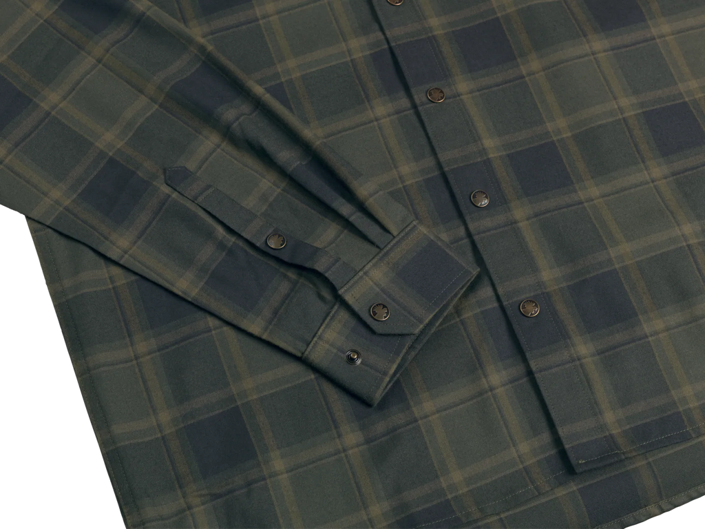 Metso Active shirt - Willow green check