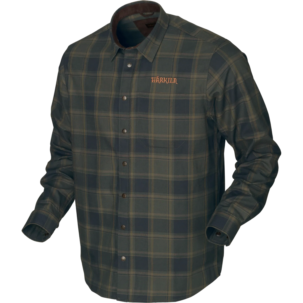 Metso Active shirt - Willow green check