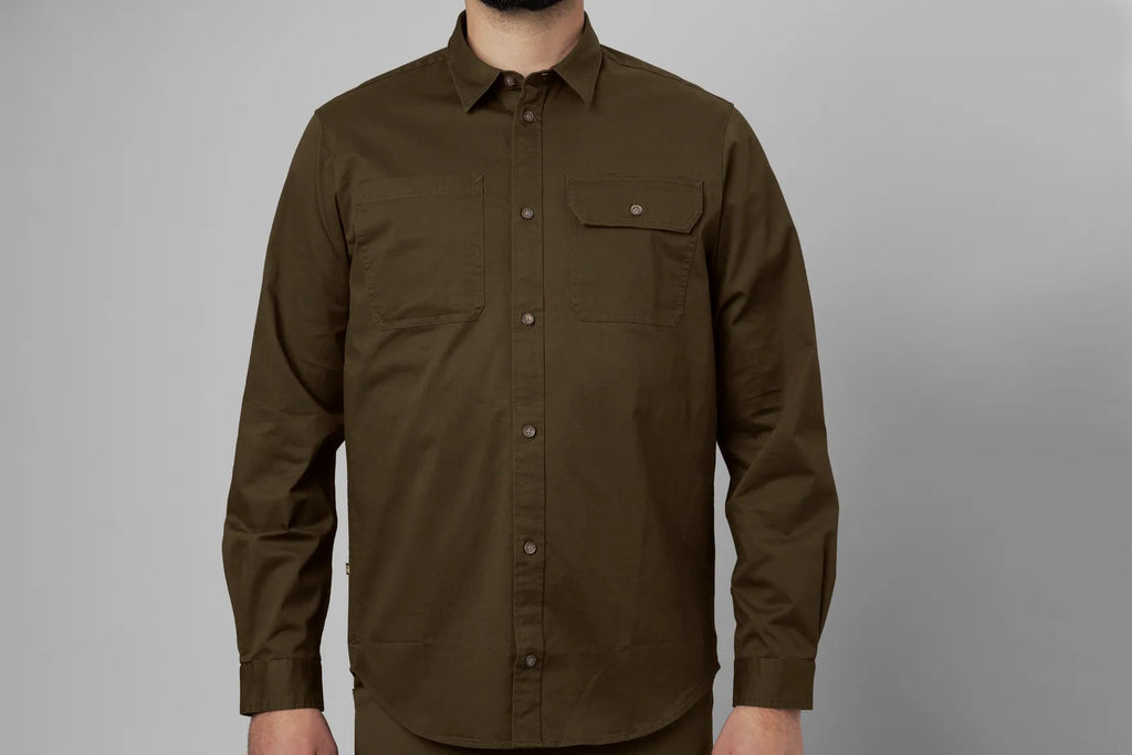 Trym L/S skjorte - Willow green