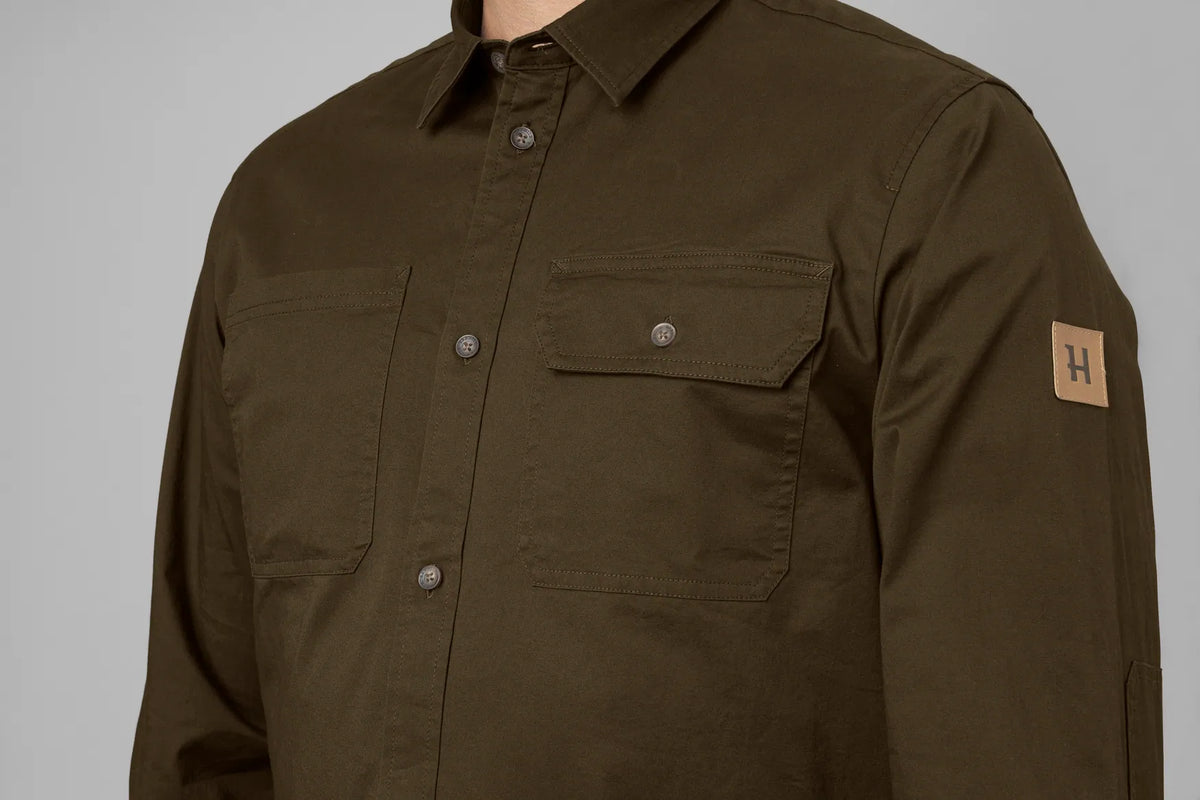Trym L/S skjorte - Willow green