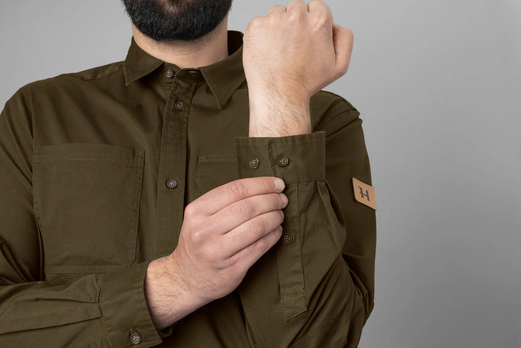 Trym L/S skjorte - Willow green