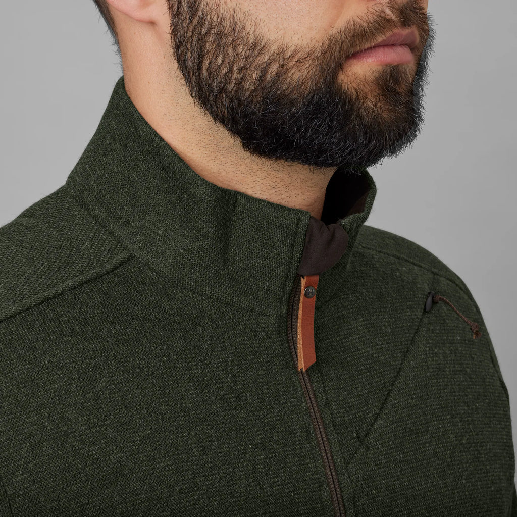 Metso full zip - Willow green