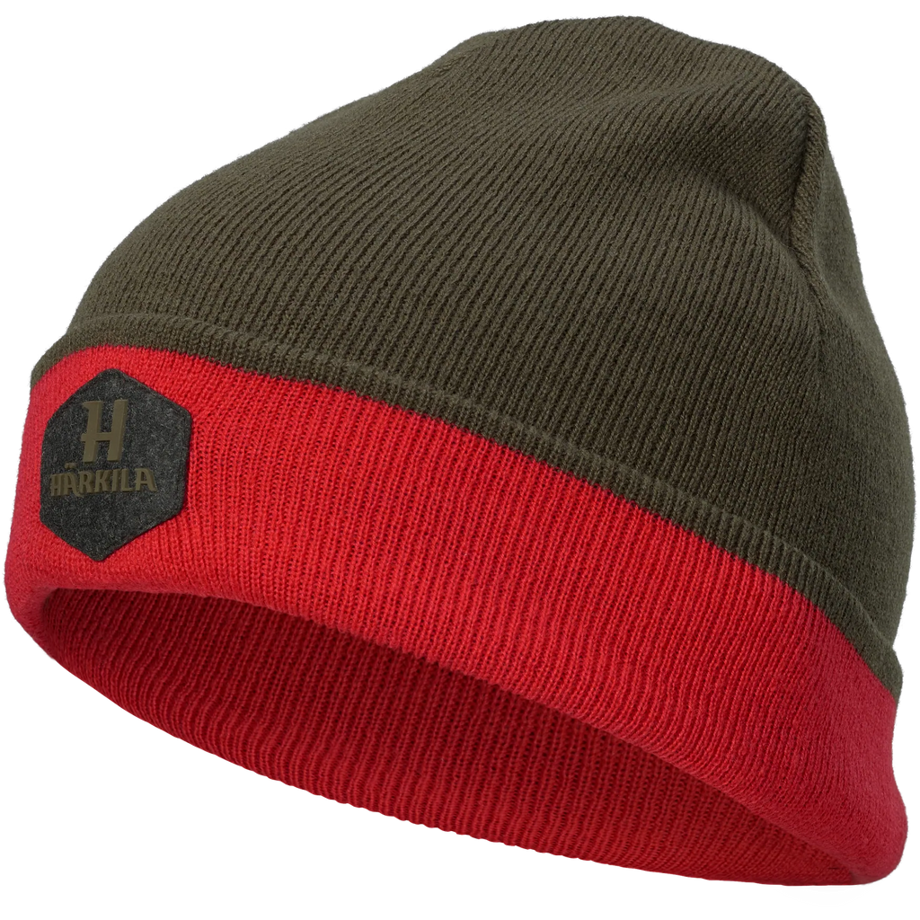 Driven Hunt reversible beanie - Willow green