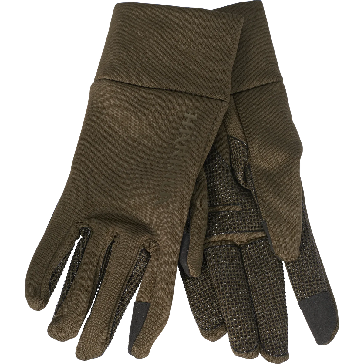 Härkila Power Stretch gloves - Willow green