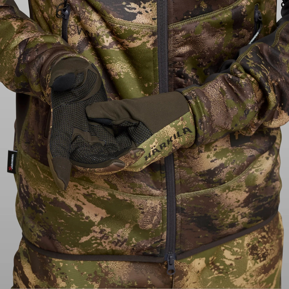 Deer Stalker camo fleece gloves - AXIS MSP®Forest