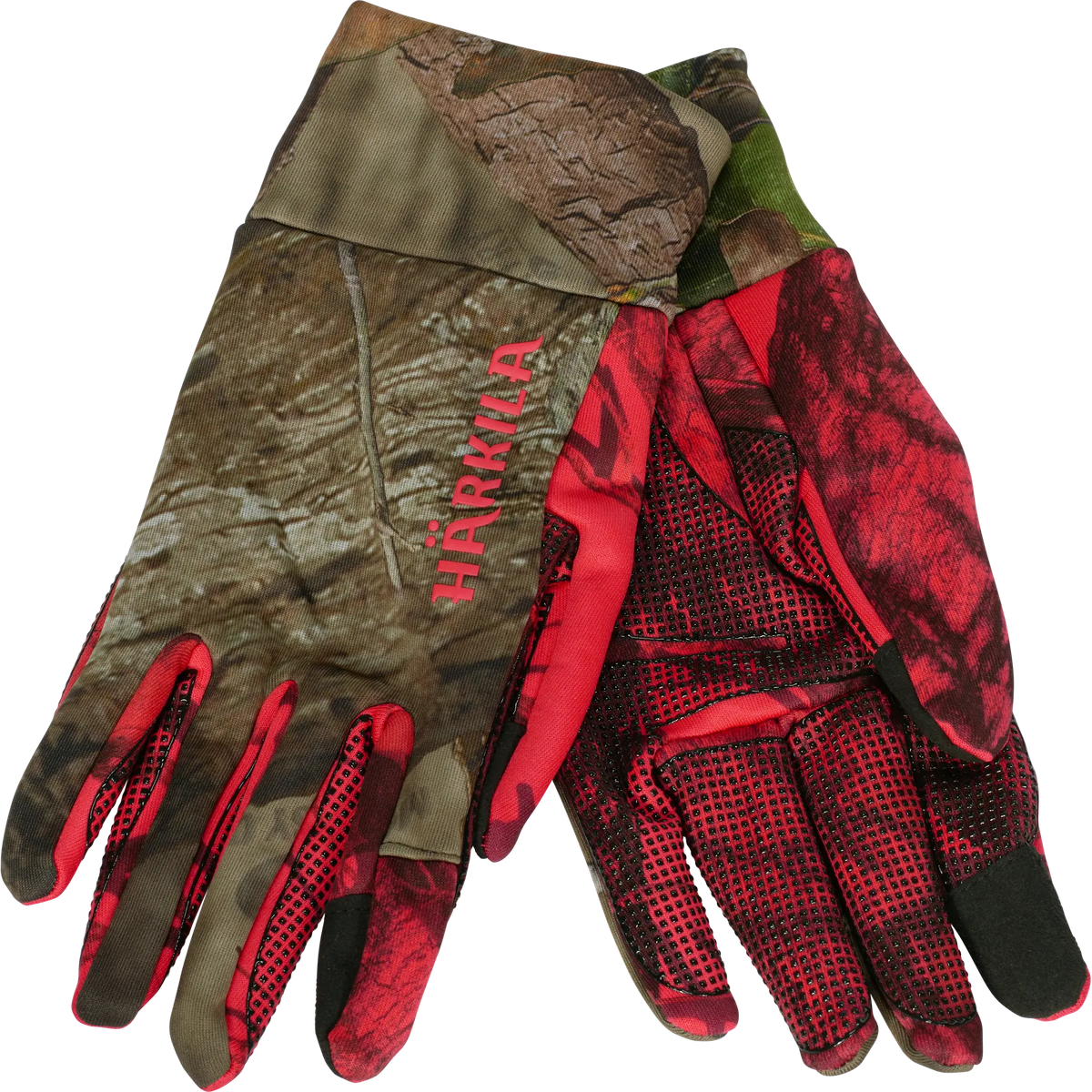 Moose Hunter 2.0 fleece gloves - MossyOak®Break-Up Country®/MossyOak®Red