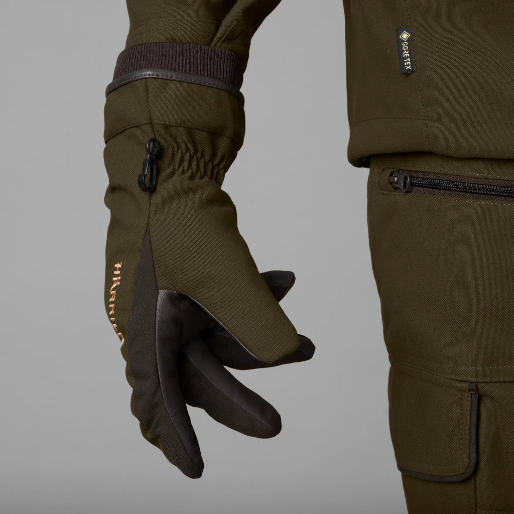 Pro Hunter GTX gloves - Willow green/Shadow brown