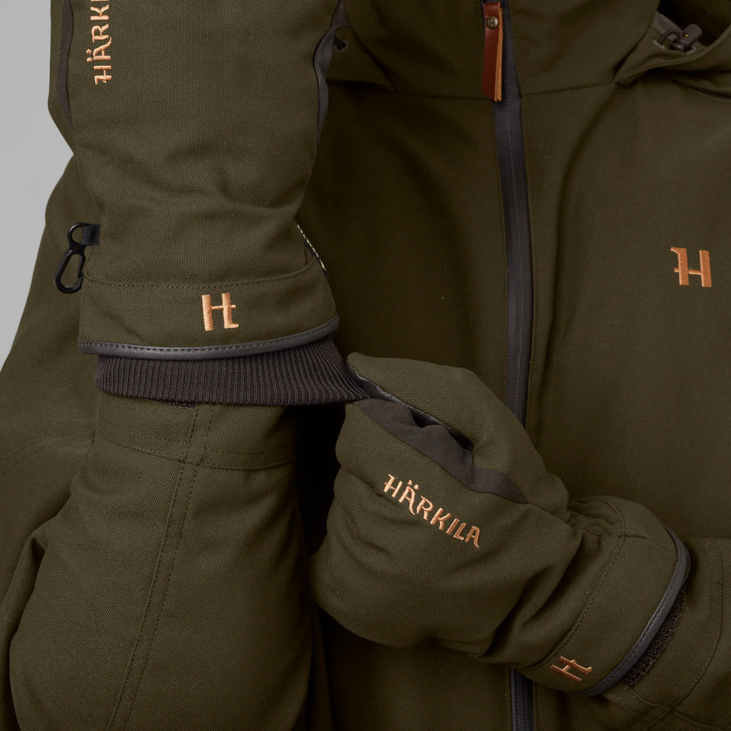 Pro Hunter GTX gloves - Willow green/Shadow brown