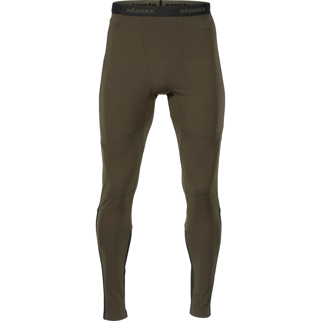 Härkila Heat USB-C Long Johns - Willow green/Black