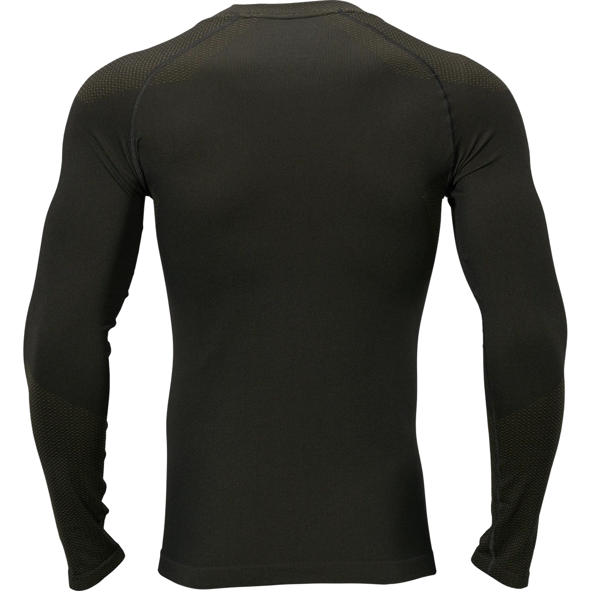 Härkila Base active L/S o-neck - Dark willow green