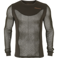 Härkila Base Mesh crew neck - Shadow brown