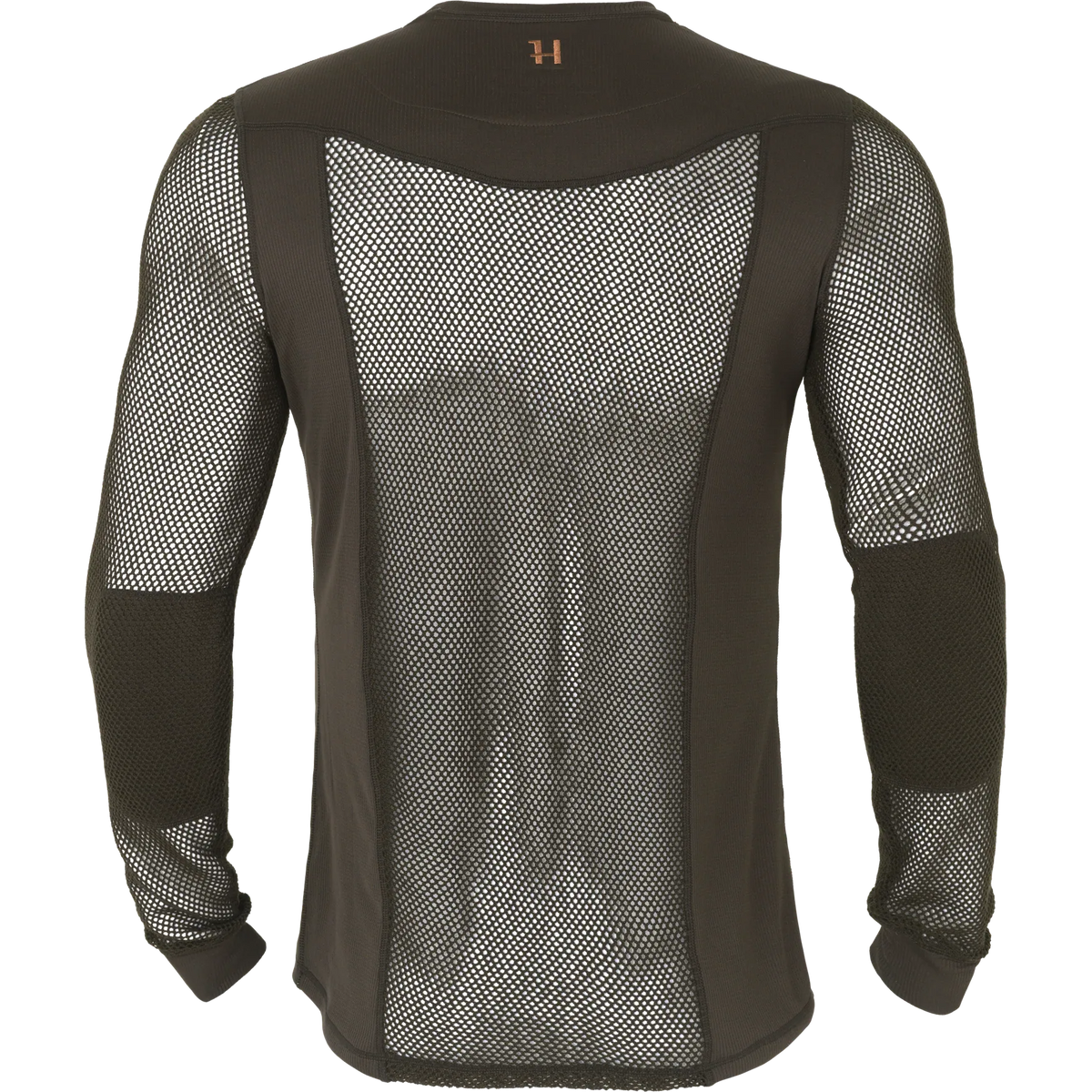 Härkila Base Mesh crew neck - Shadow brown