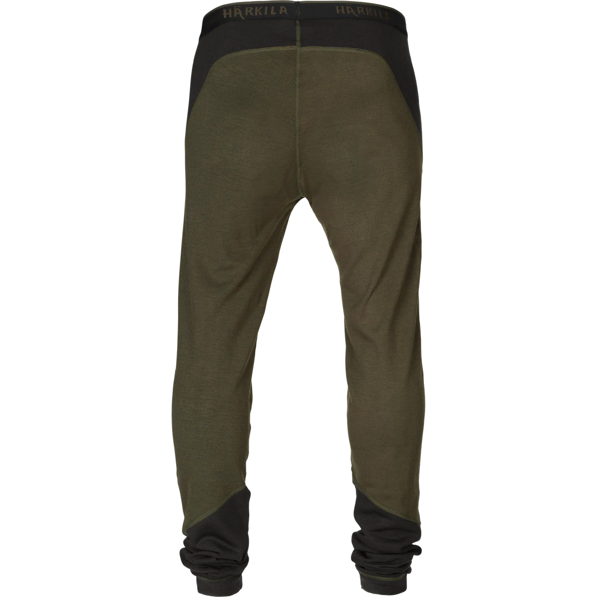 Härkila Base Warm long johns - Willow green/Shadow brown