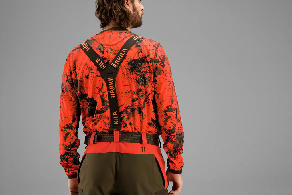 Wildboar Pro Tech belt - Brown/Orange blaze