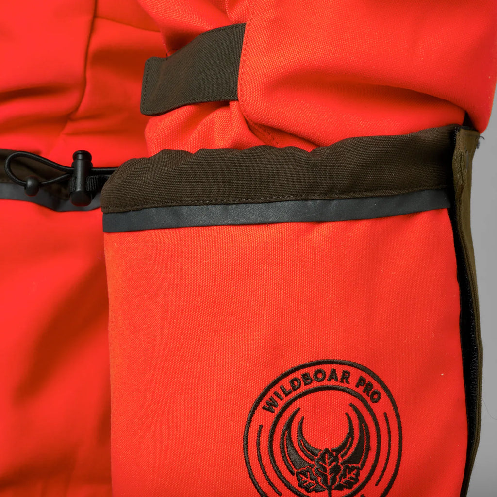 Wildboar Pro gaiters - Orange blaze/Willow green