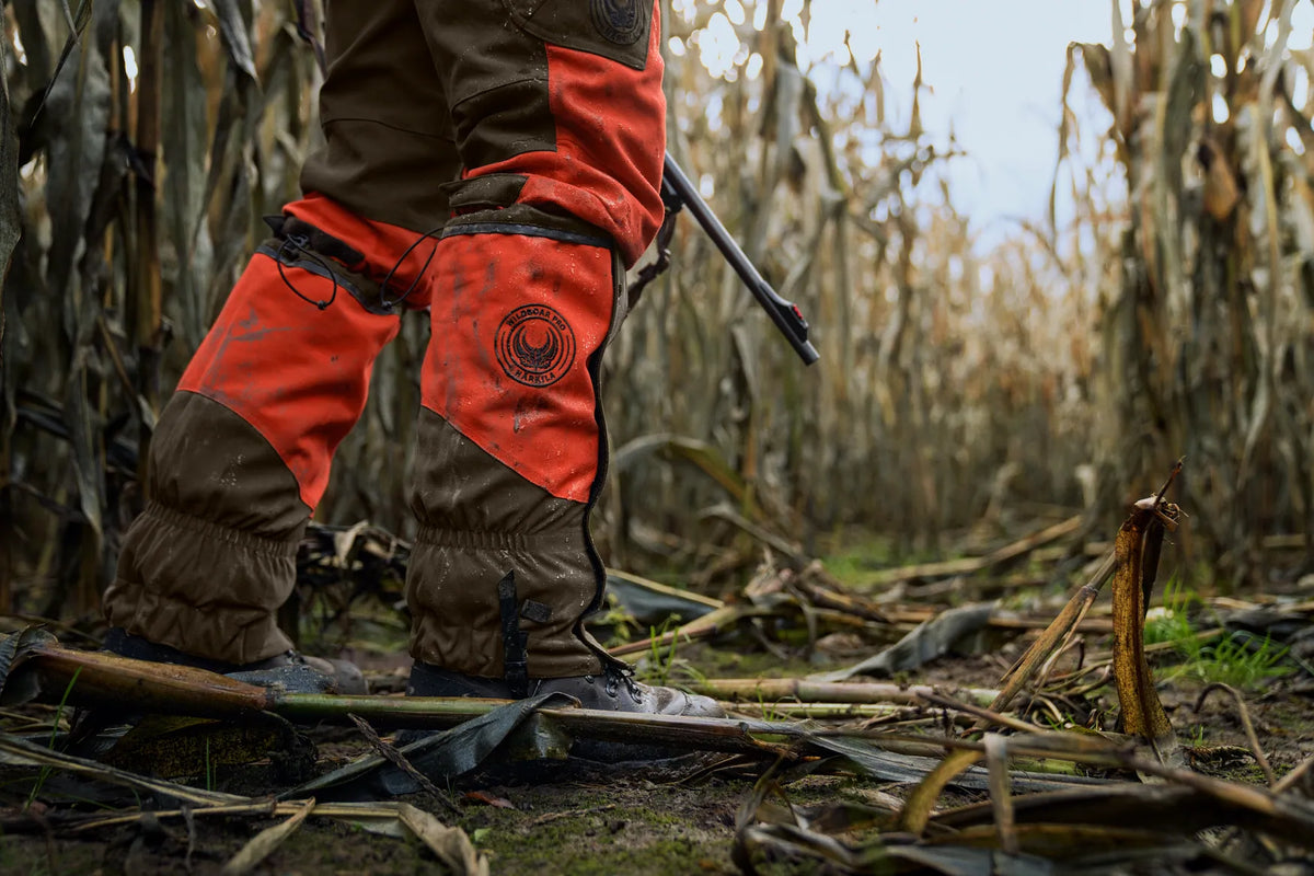 Wildboar Pro gaiters - Orange blaze/Willow green
