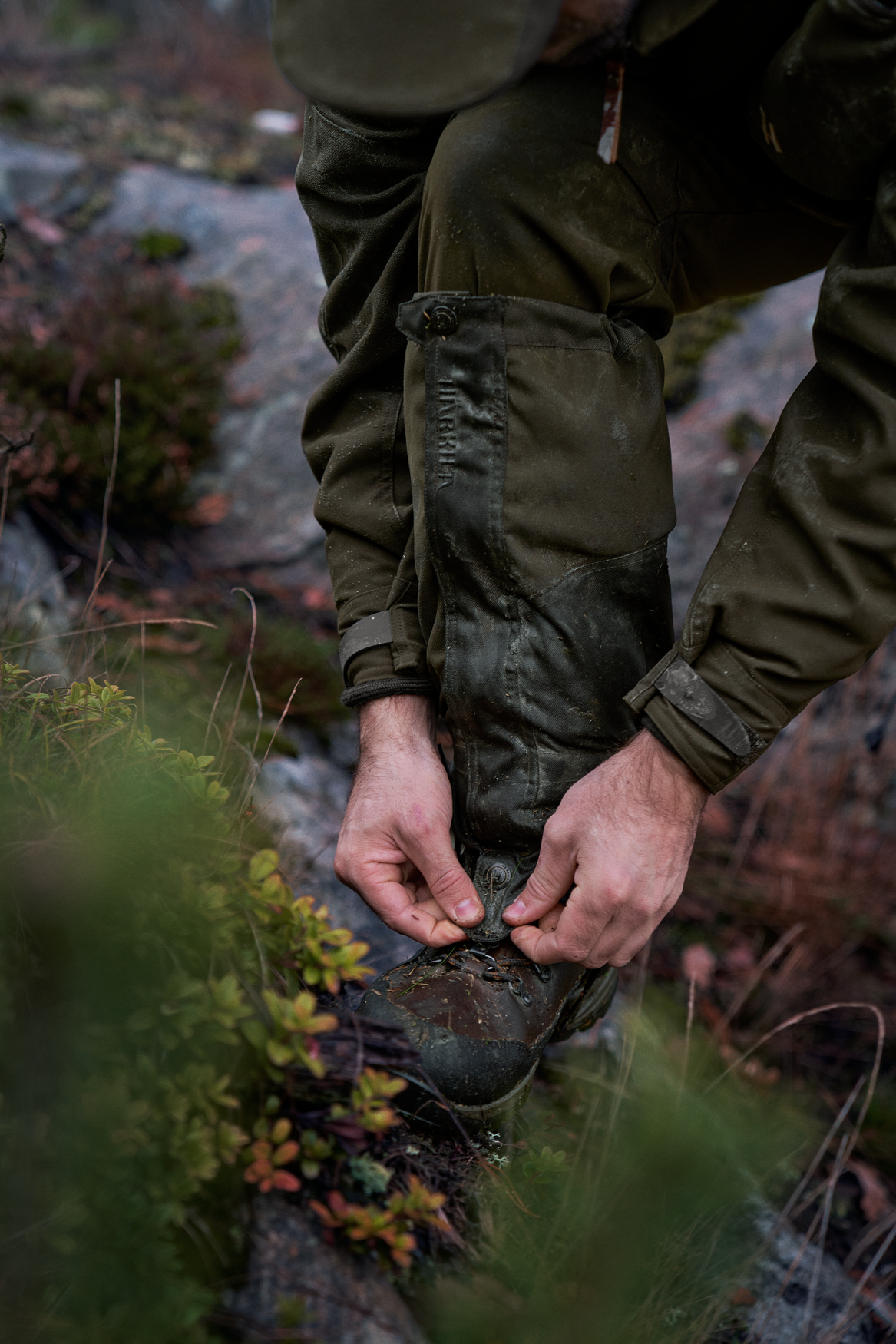 Pro HWS gaiters - Willow green