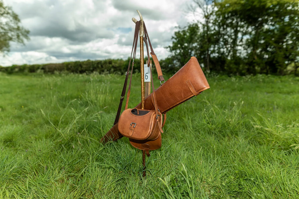 Retrieve cartridge bag f/125 cartridges - Cognac