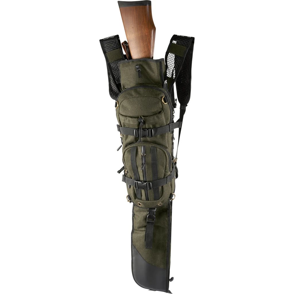 Alta rucksack in melton wool - Hunting green