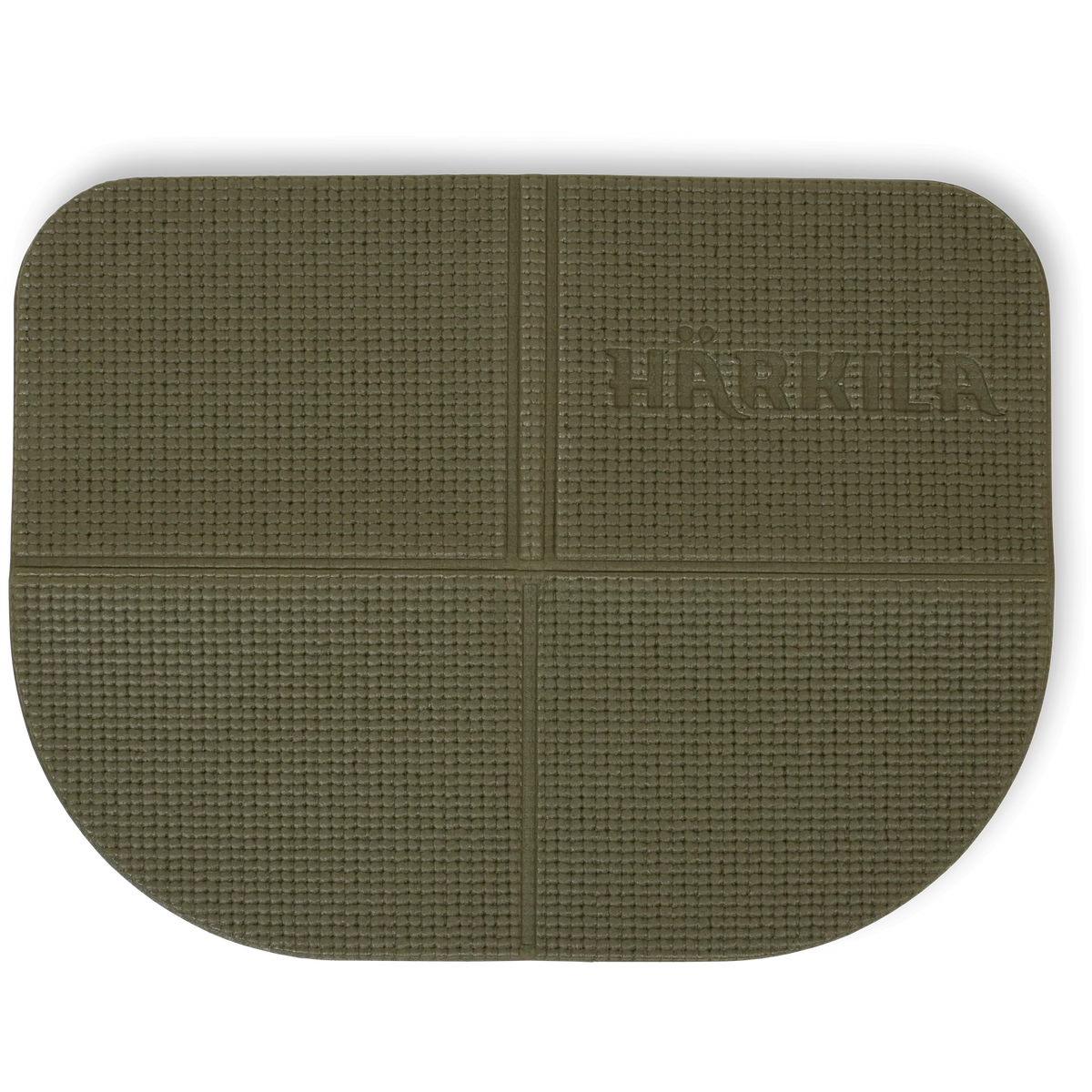 Seating pad foldable in foam - Dark green