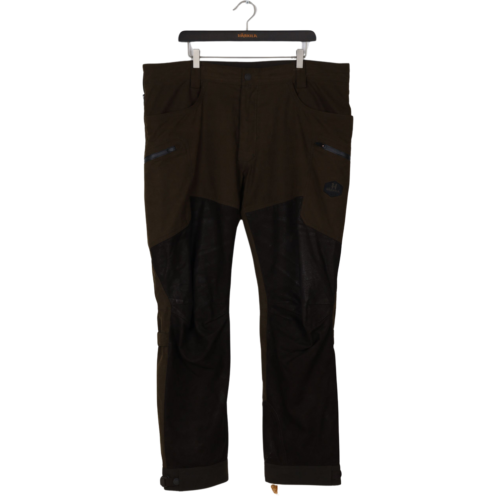 VETTED VINTAGE™ Driven Hunt HWS leather trousers - Willow green/Shadow brown